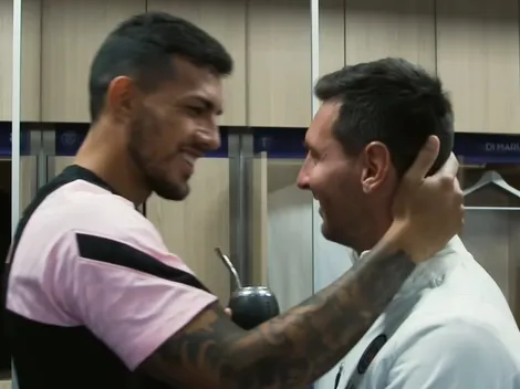 El primer encuentro de Paredes y Messi en PSG