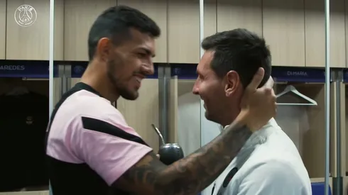 El primer encuentro de Paredes y Messi en PSG