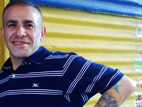 "Negro Pablo", el histórico personaje de Okupas que es fanático de Boca