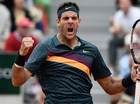 Del Potro: "Battaglia viene trabajando bien, hay que tener paciencia"