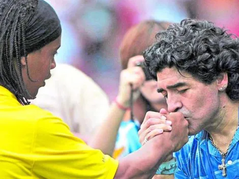 Ronaldinho: "Siempre me gustó Boca porque ahí jugaba Maradona"