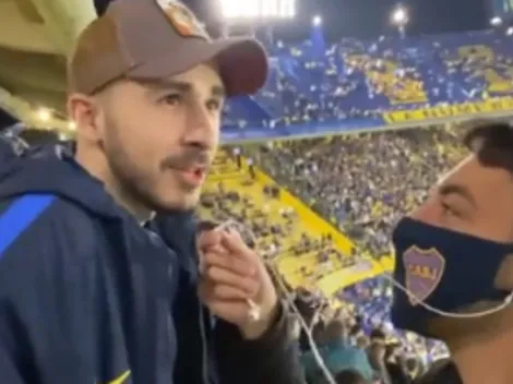 De Francia a La Boca: el hincha que es igual a Benzema