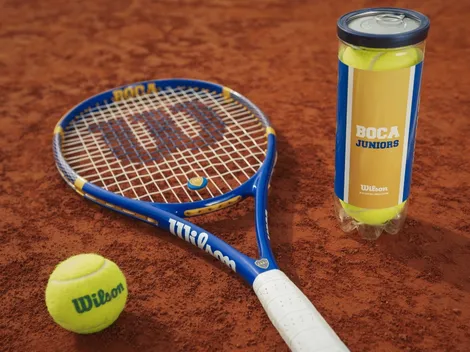 Importante convenio con planes a futuro: lanzaron las raquetas de tenis de Boca