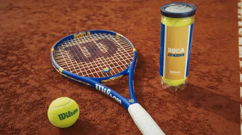 Importante convenio con planes a futuro: lanzaron las raquetas de tenis de Boca