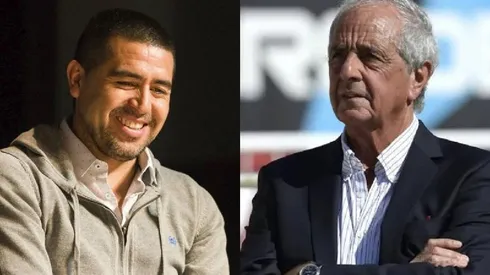 Riquelme y una broma para D'Onofrio: "Cuando pierde, no dice nada"