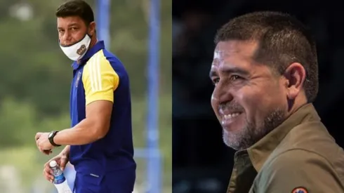 Román respaldó a Battaglia tras la derrota en el Superclásico