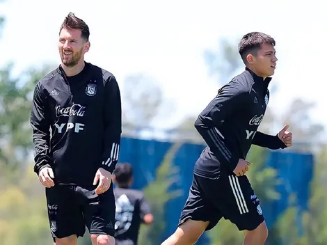 Zeballos contó cómo fue su paso por la Selección Argentina