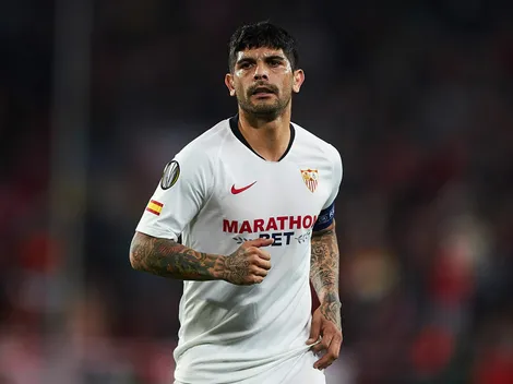 Pavada de banca: el mensaje de Banega a Varela