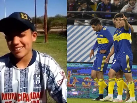 El inédito video del Changuito Zeballos: "Mi sueño es jugar en la Bombonera y tirar magia"