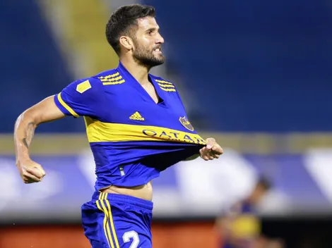 López, en pleno festejo: "Me pone feliz ver al hincha de Boca contento"