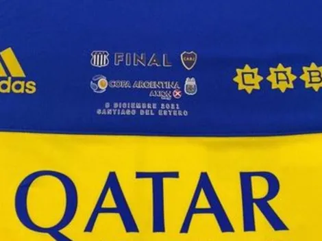 La camiseta especial que usará Boca en la final de la Copa Argentina