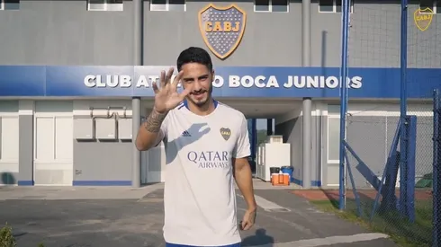 "Es un gran desafío" : Figal fue presentado como jugador de Boca