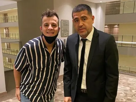 Riquelme estuvo en el mismo hotel que Ángel Romero: ¿hubo charla?