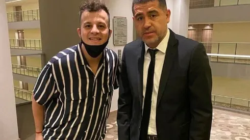 Riquelme estuvo en el mismo hotel que Ángel Romero: ¿hubo charla?