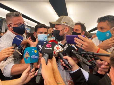 Llegó Benedetto: "Ganar la Libertadores es lo que todos queremos"