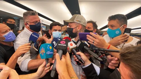 Llegó Benedetto: "Ganar la Libertadores es lo que todos queremos"