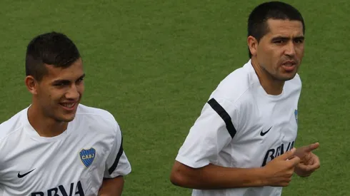 Paredes habló de su relación con Riquelme