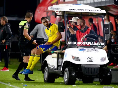 Se pierde el Superclásico: Boca confirmó la lesión de Carlos Izquierdoz