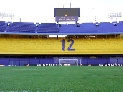 A dos días para el partido, así está el césped de La Bombonera