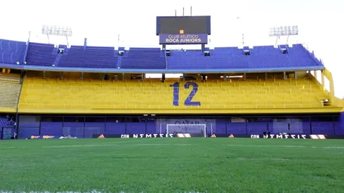 A dos días para el partido, así está el césped de La Bombonera