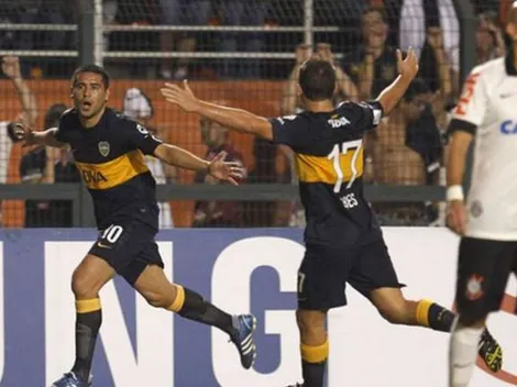 Recuerdo: el golazo de Riquelme contra Corinthians, en San Pablo