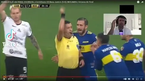 Agüero criticó a Tobar por el penal que le cobró a Rojo: "Es un pedazo de salame"