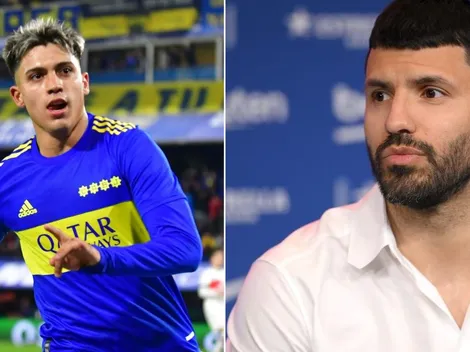 El Kun Agüero llenó de elogios a Zeballos: "Me gusta mucho"