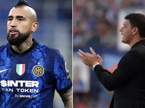 Battaglia, sobre la chance de Vidal: "Ojalá se pueda dar"