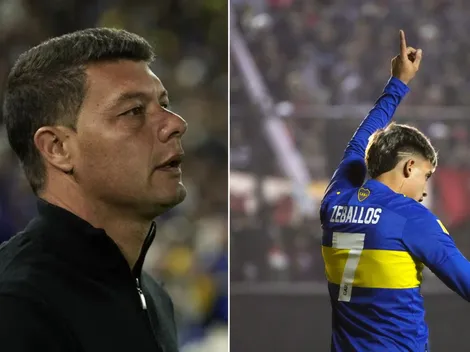 Battaglia, sobre el momento de Zeballos: "Está creciendo día a día"