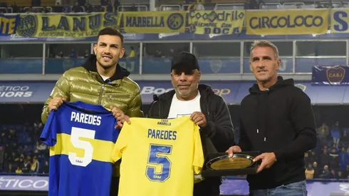 La contundente frase de Paredes sobre el nuevo título de Boca