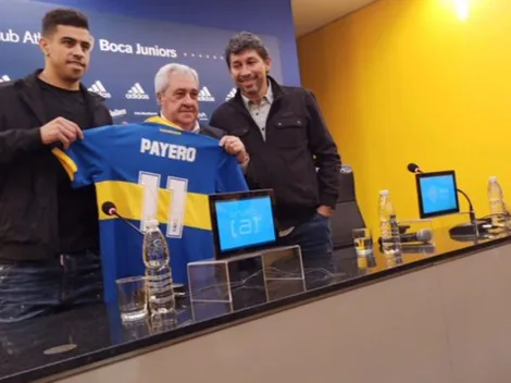 Payero, el primer refuerzo: "Cuando apareció Boca no lo dudé"