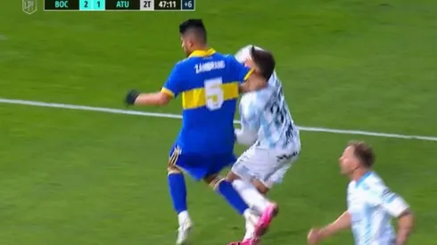 Espinoza explicó la polémica: ¿por qué no fue penal de Zambrano?