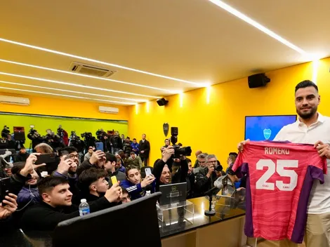 Llegó Romero: cómo se concretó su pase a Boca, su estado físico y su vínculo con el club