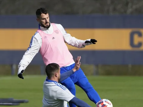 Pipa, disponible: Benedetto entrenó a la par