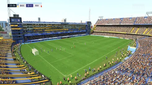 Impresionante: así se ve La Bombonera en el FIFA 23