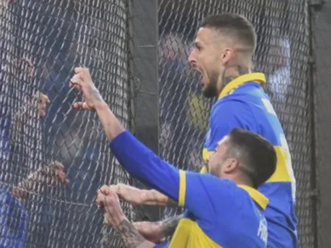 Para volver a gritarlo: así se vio el gol de Benedetto desde la tribuna