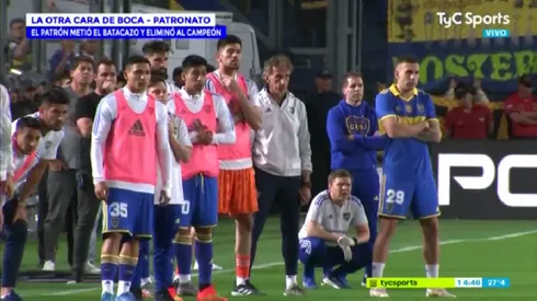 VIDEO | La reacción de Rossi a la tanda de penales entre Boca y Patronato