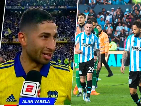 VIDEO | La picante dedicatoria de Varela para Racing: "Por suerte la pechearon"