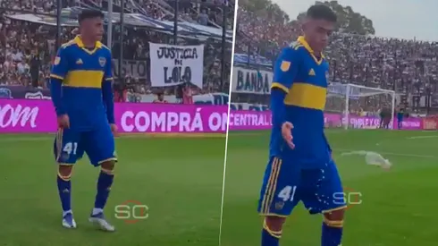 VIDEO | La reacción de Langoni cuando le tiraron un botellazo en La Plata