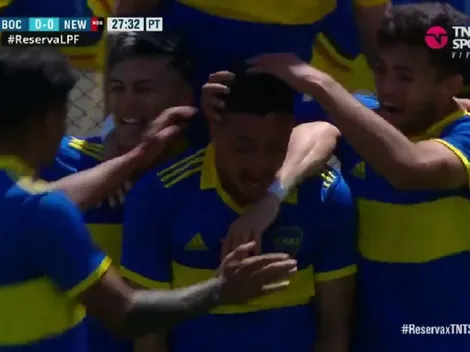 VIDEO | Siempre atento: el gol del Toro Morales para la Reserva de Boca ante Newell's