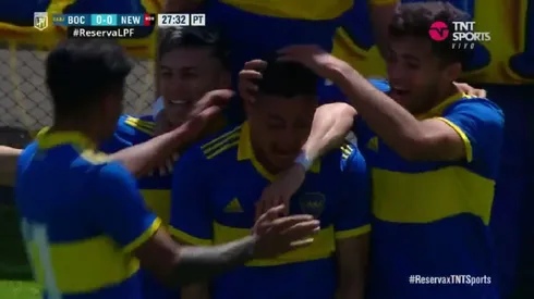 VIDEO | Siempre atento: el gol del Toro Morales para la Reserva de Boca ante Newell's