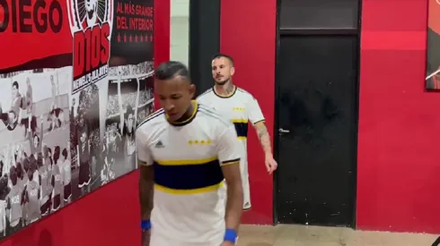 VIDEO | El grito que se escuchó dentro del vestuario de Boca ni bien entraron los jugadores