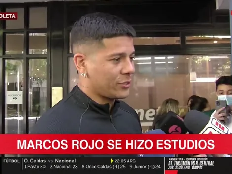 Marcos Rojo confirmó que se rompió los ligamentos: "Era lo que me esperaba"