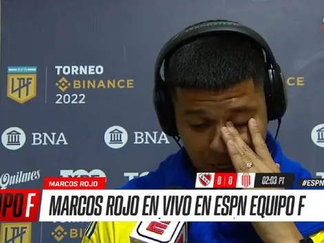 VIDEO | Entre lágrimas, Rojo contó qué lesión cree que tiene