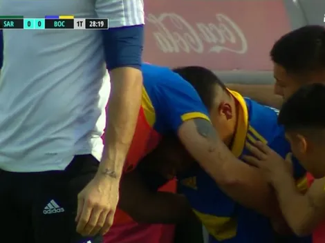 VIDEO | No pinta nada bien: el llanto desconsolado de Rojo tras la lesión