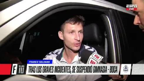 Tremendo testimonio de Franco Soldano: "Mi papá es médico y se puso a atender gente"