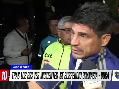 Ibarra habló antes de que el plantel de Boca se vaya de La Plata: "Nos duele a todos"