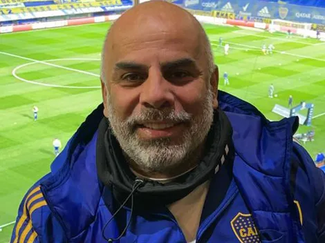 Otro xeneize: en Qatar, Serna le regaló una camiseta de Boca a un crack mundial