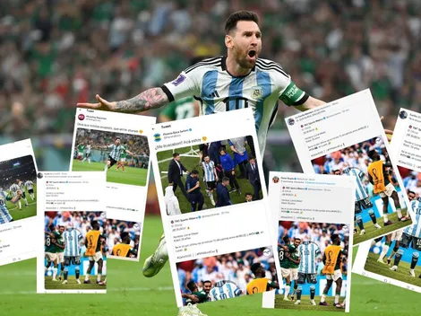 Se la devolvieron: el tuit de un medio mexicano que todos los hinchas argentinos hicieron tendencia