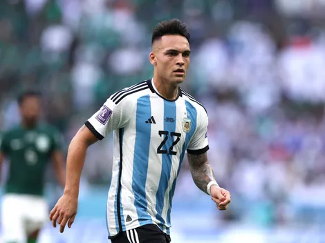 Sorpresa en el debut: qué dijo Lautaro Martínez tras la derrota ante Arabia Saudita